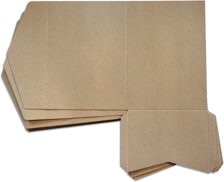 Produktbild Hochzeit DIY 50 x Pocketfold Einladungskarten mit Umschlägen (50 Stk.)