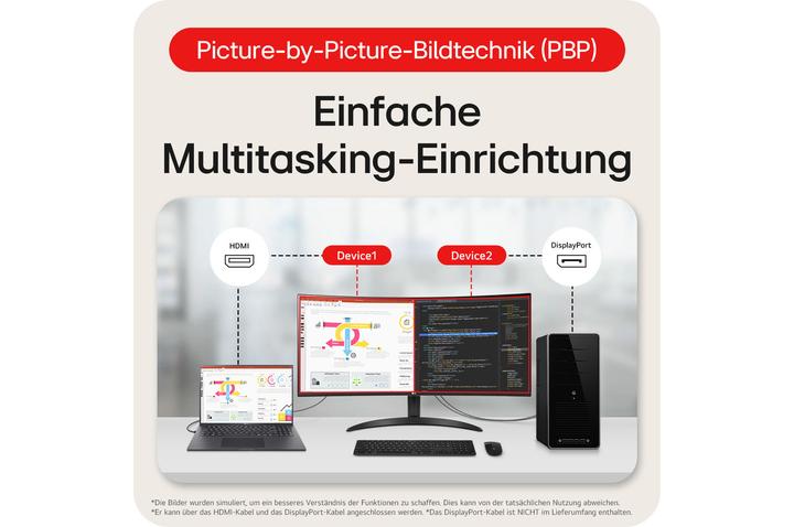 Actual product image LG 34WR50QK-B.AEU (3440 x 1440 pixels, 34")