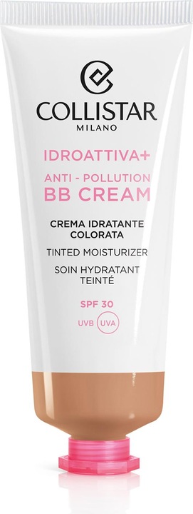 Collistar Idroattiva+ Anti-pollution Crema Idrat Colorata (Nº 3 dark)