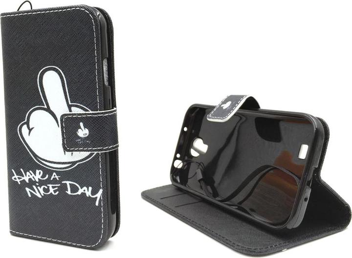 Produktbild König Design Schutz Handy Hülle für Samsung Galaxy S4 Case Cover Tasche Wallet Etui Bumper (Samsung Galaxy S4)