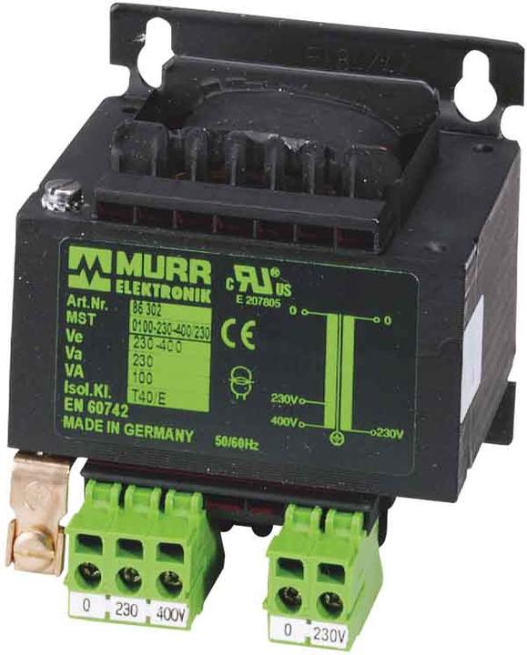 Actual product image Murr Elektronik Safety transformer