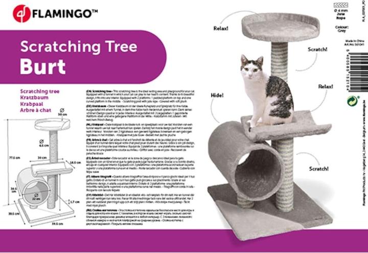 Actual product image Flamingo Scratching post (77 cm, Grey)