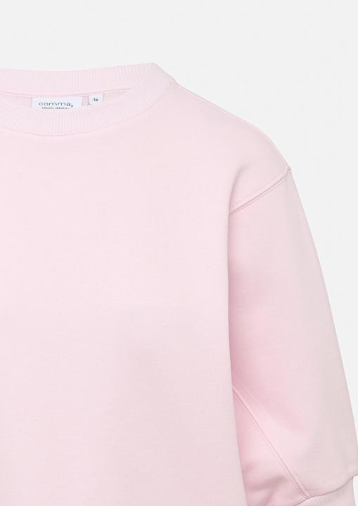 Produktbild Comma Sweatshirt Sweatshirt im Relaxed Fit mit weiten 3/4-Ärmeln (38)