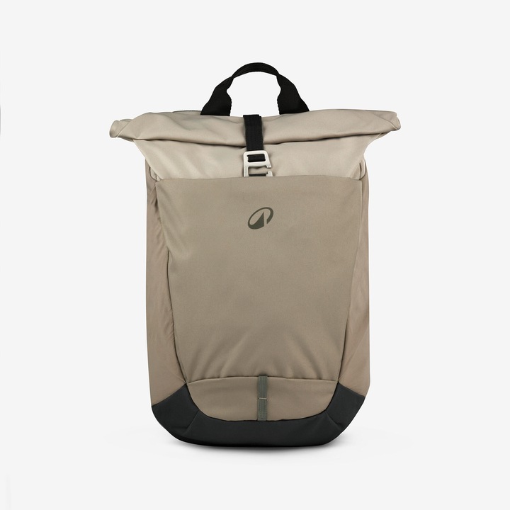 Actual product image Quechua Wanderrucksack Rolltop - NH500 Escape 16 l + 4 beige (21 l)