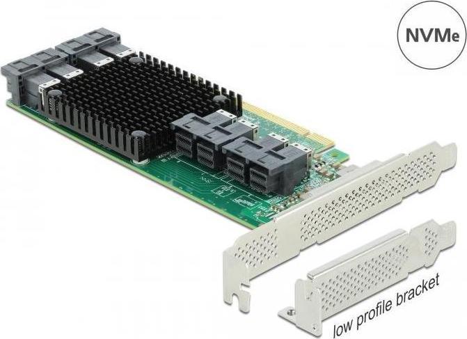 Produktbild Delock PCI Express x16 Card to 8 x internal SFF-8643 NVMe