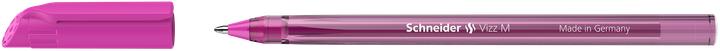 Produktbild Schneider Kugelschreiber Vizz M pink (PINK-TRANSPARENT, 1 x)
