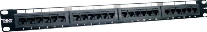 Produktbild Trendnet TC-P24C6 Patch Panel 24-port Cat6 Unshielded