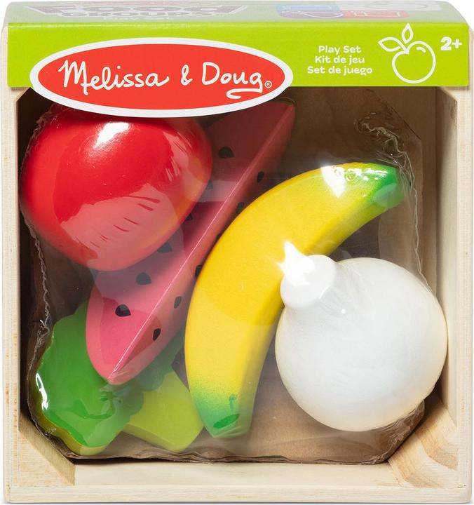 Melissa & Doug Wooden Food Groups Play Set - Produce