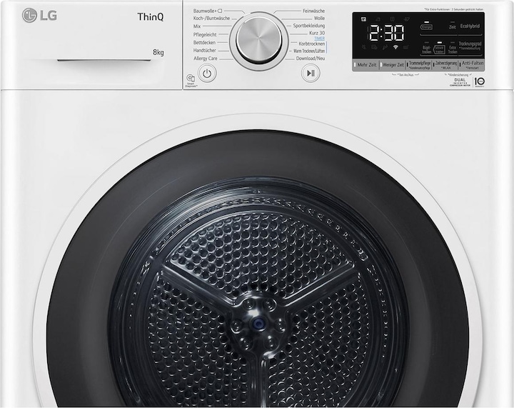 Actual product image LG RT80V9 (8 kg, Right)