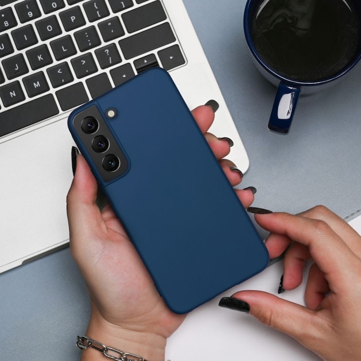 Produktbild Forcell Back panel cover OEM SILICONE case for SAMSUNG S20 FE / S20 FE 5G blue (Samsung Galaxy S20 FE 5G, Samsung Galaxy S20 FE)
