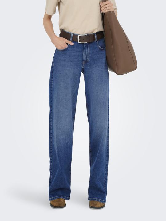 Produktbild Only ONLCHRIS Mittlere Taille Weiter Beinschnitt Jeans Jeans mit weitem Bein (W28/L32)