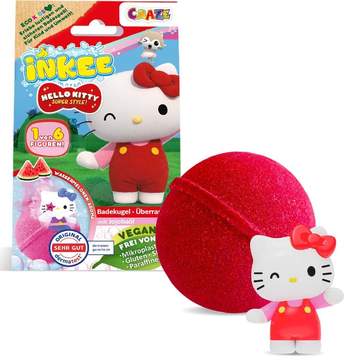 Craze Inkee sorpresa Hello Kitty (Bombe da bagno, 117 g)