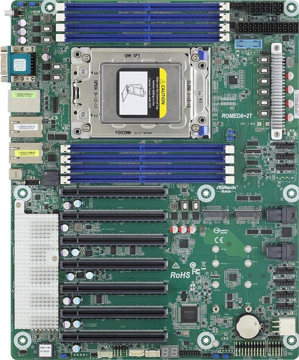 Actual product image AsRock ROMED8-2T (SP3, AMD SoC, ATX)