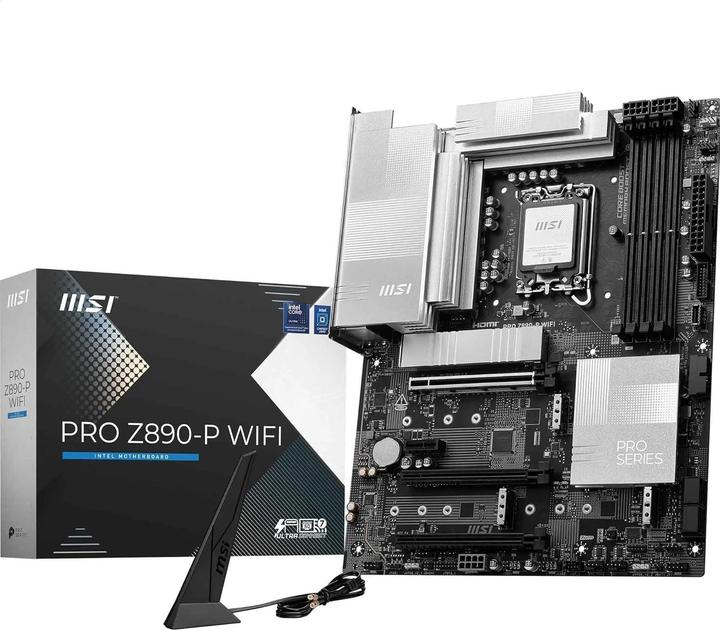 Productafbeelding MSI PRO Z890-P WIFI (LGA 1851, Intel Z890, ATX)