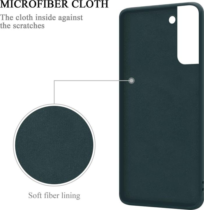 Produktbild Cadorabo HülleTPU im Liquid Schutz Case Silikon Design mit Ring (Samsung Galaxy S24+)