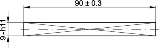 Produktbild MSL Vierkantdorn 5961 (Türgriff)