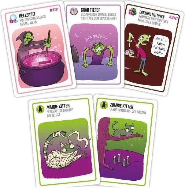 Produktbild Asmodée Zombie Kittens (Deutsch)