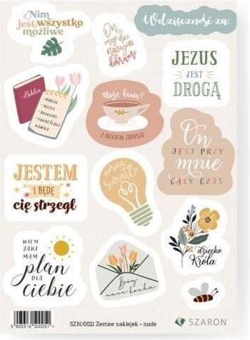 Szaron Aufkleber - nackt