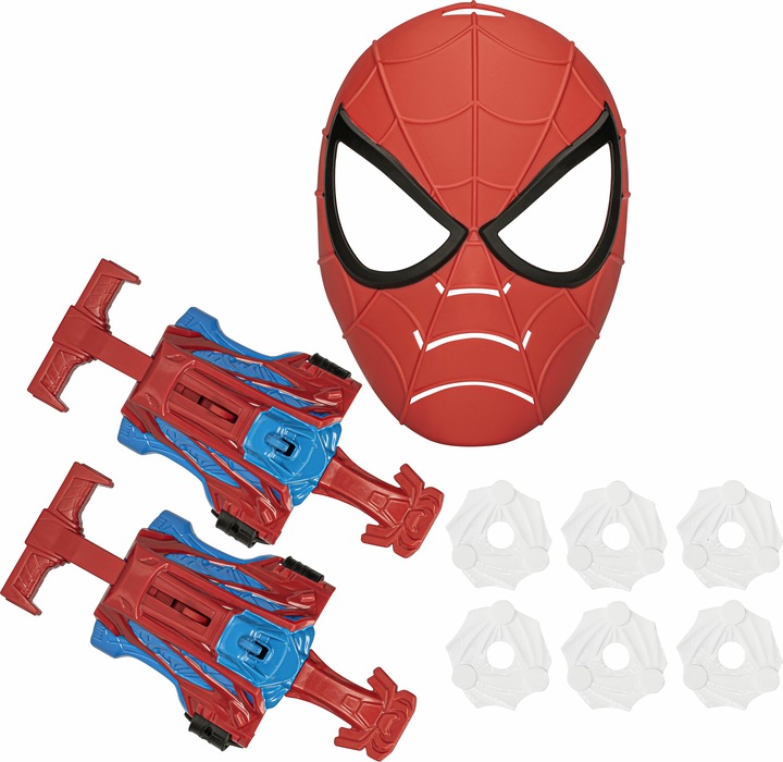 Actual product image Hasbro Spider-Man Web Slinging Armour Set