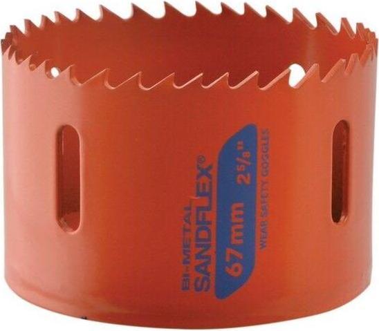 Produktbild Bahco Sandflex Bimetall-Lochsäge für Metall/Holzplatten/Kunststoff 67 mm - Einzelhandelsverpackung (67 mm)
