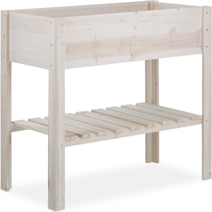 Actual product image Relaxdays Raised Planter, Balcony