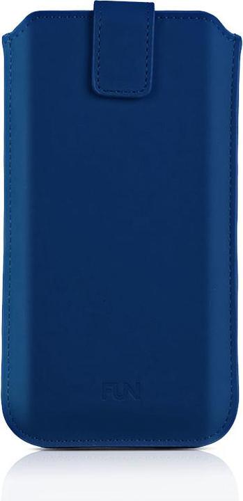 Peter Jäckel FUN Sleeve Uni size 6.9" Soft Touch Maritim Blue, e.g. for Samsung S20/ S21 Ultra/ iPhone 13 Pro Ma (6.90", Universal)