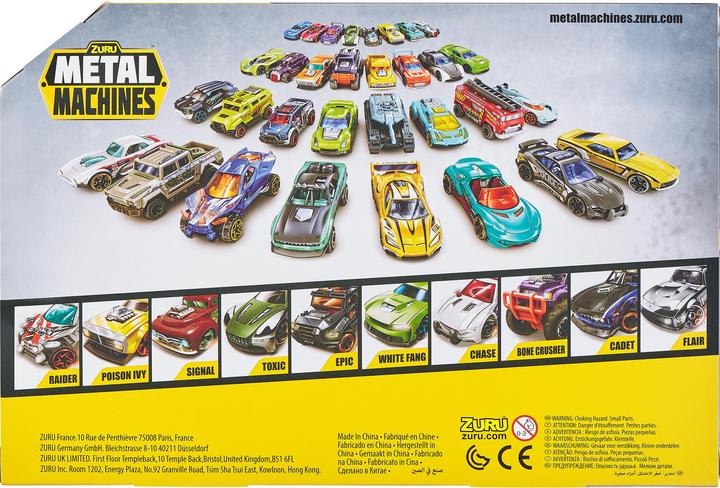 Actual product image Zuru Metal Machine Cars Set 10 pcs