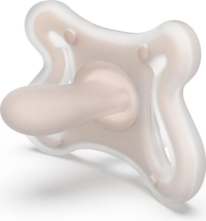 Produktbild Suavinex Schnuller 0.0 silikon symetrisch 2M (2 x, ab Geburt, bis 6 Monate)