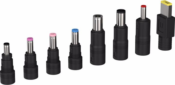 Immagine prodotto Ansmann Set di adattatori per laptop USB-C incl. 8 spine per adattatori