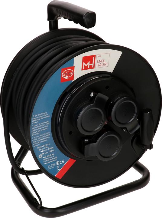 Produktbild Max Hauri REEL 3x Typ 13, IP55 (33 m, 1.50 mm²)