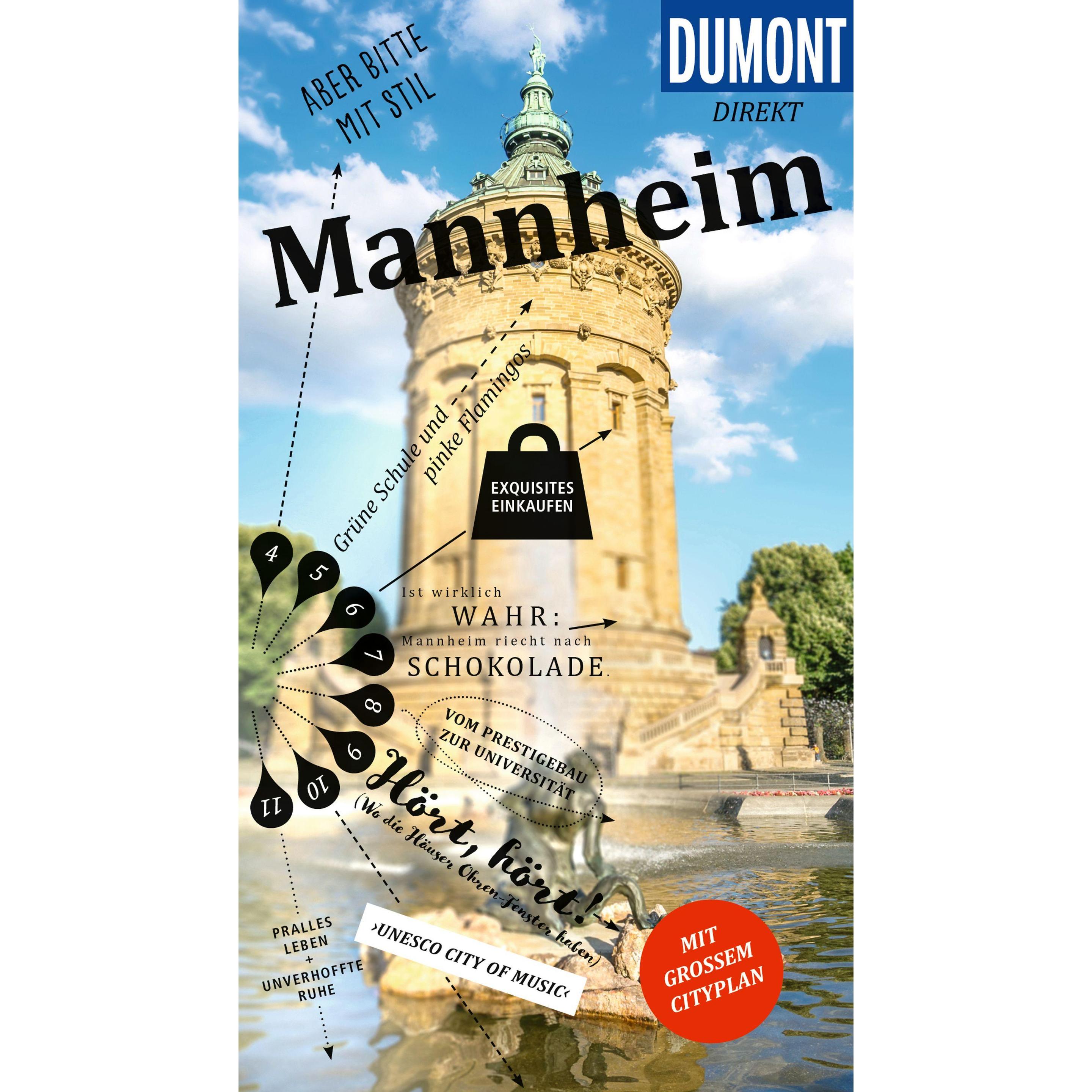 direkt Reiseführer Mannheim, Ratgeber von Annika Wind