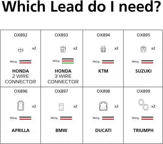 Immagine prodotto Oxford Indicator Leads BMW