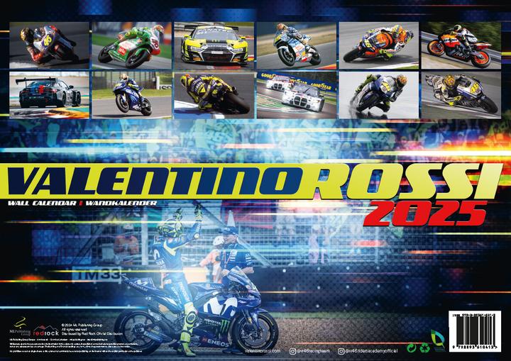 Actual product image Valentino Rossi Calendar 2025
