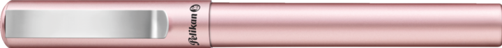 Actual product image Pelikan Fountain pen Pina Colada rose metallic 1+1 TP/FS blue folding box (Rose Metallic, 1 x)