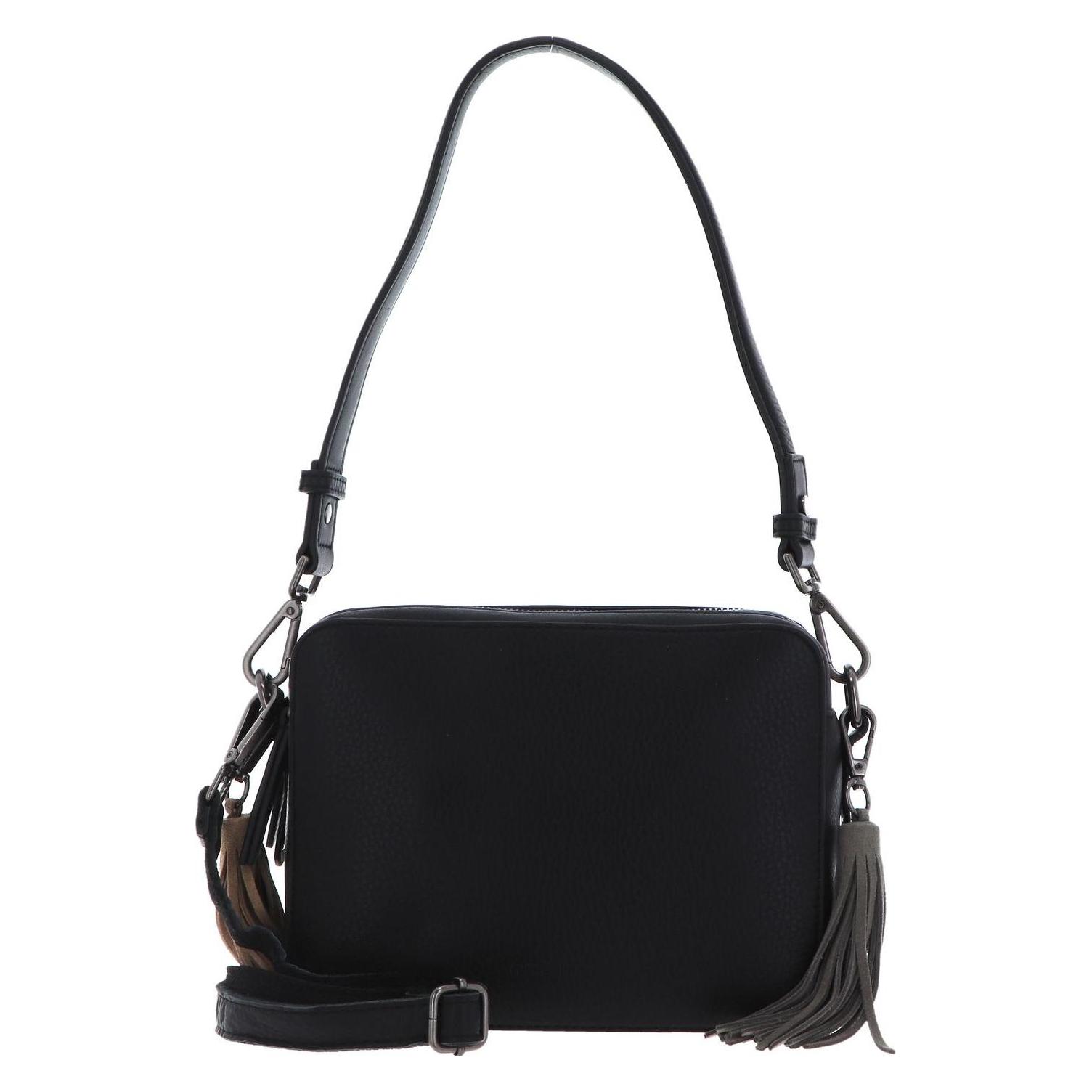 FredsBruder, Damen, Handtasche, Selma Camera Bag, Schwarz