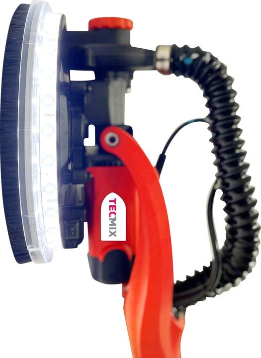 Actual product image Tecmix LED LONG NECK SANDER TMX LED LHS 820 (230V - EU) - 820W, 1-SPEED, 600-1800 RPM, Ø 225MM (Wall & ceiling sanders, 820 W)