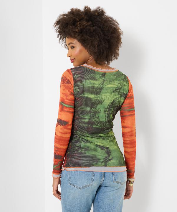 Image du produit Joe Browns Mock Layer Printed Mesh Top (40)