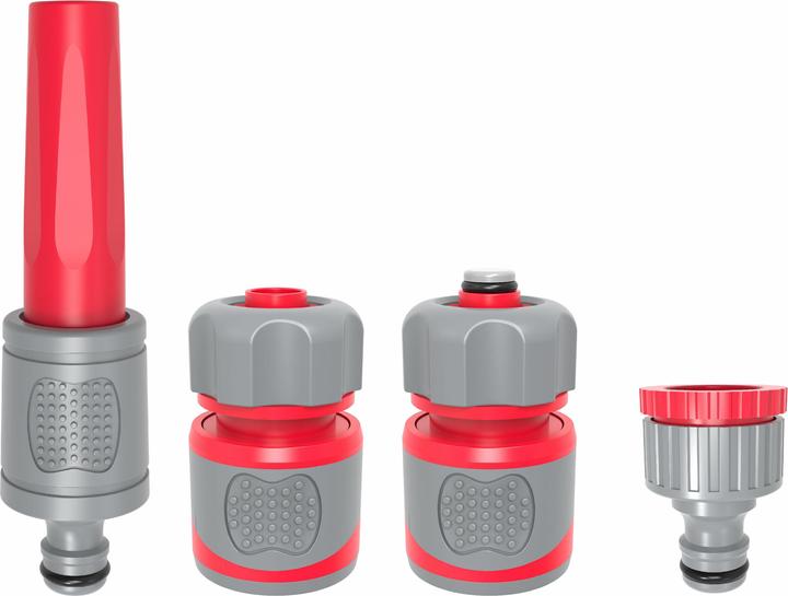 Awtools Zestaw Zraszający 4 Częściowy 1/2" Gumowy Uchwyt