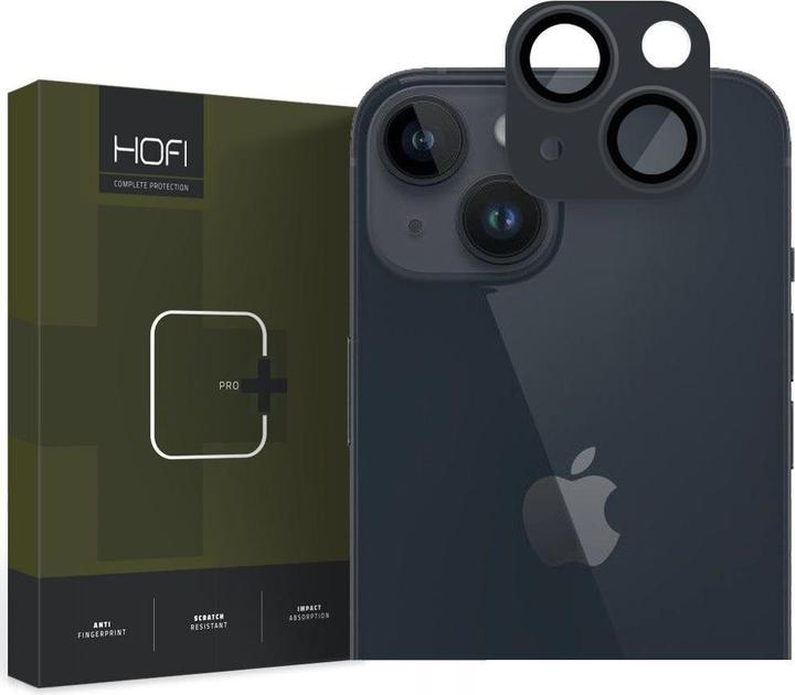 Hofi Fullcam Pro+ Kameraschutz Iphone 15 / 15 Plus Schwarz (1 pcs., Apple iPhone 15, Apple iPhone 15 Plus)