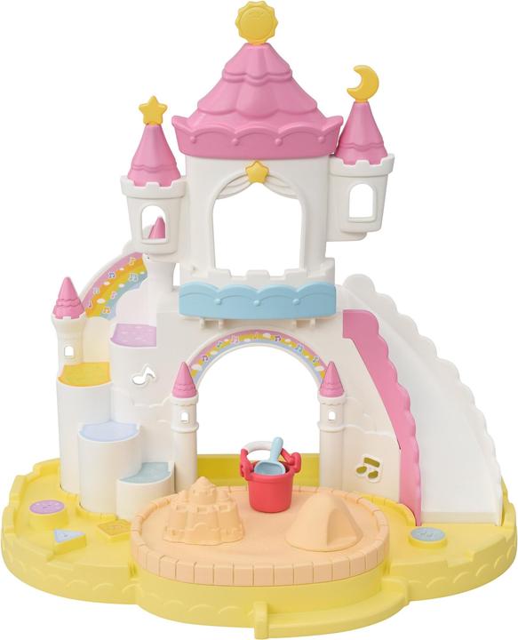 Produktbild Sylvanian Families Erlebniskindergarten Sandkasten und Pool mit Figur