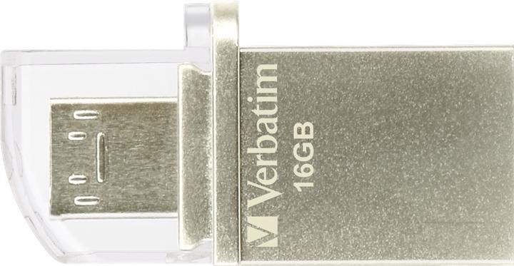 Image du produit Verbatim Store n Go OTG 16GB Micro Drive USB 3.0 (16 Go, USB-A)