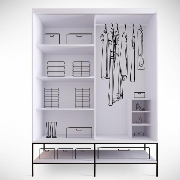 Image du produit Hanah Home Fabienne (150 x 57 x 200 cm)