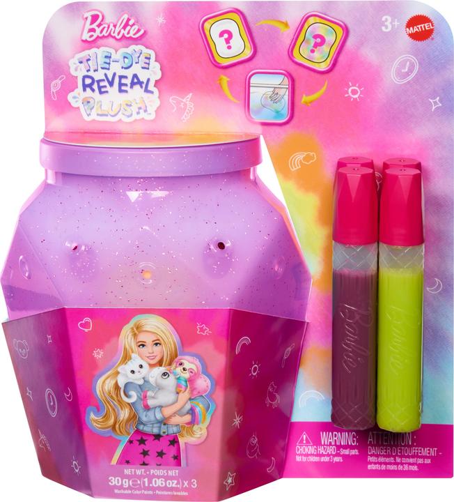 No Name Barbie colourable plush unicorn (10.16 cm)