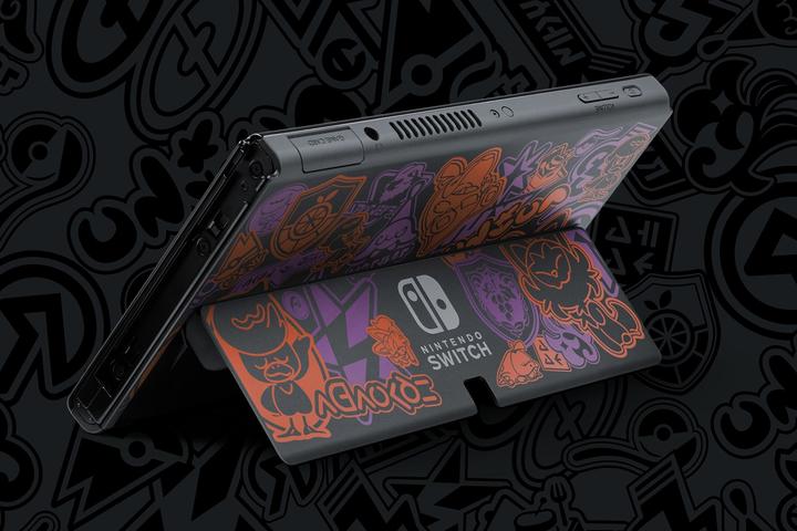 Actual product image Nintendo Switch OLED Console - Pokemon Scarlet and Violet