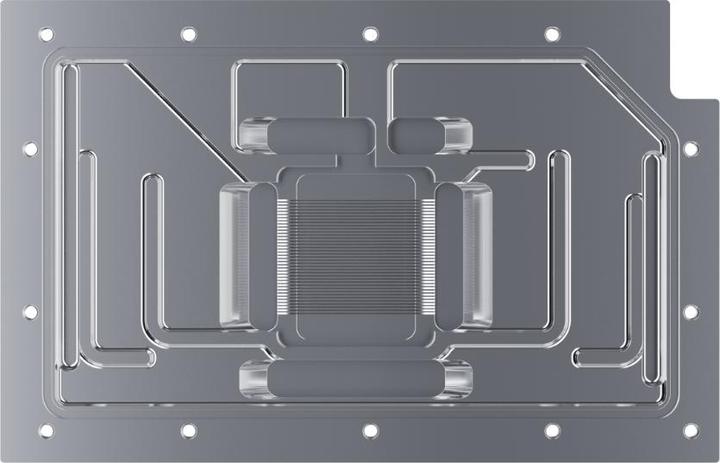 Actual product image Alphacool Ice Block Aurora Geforce RTX 4070 TI TUF Gaming with Backplate