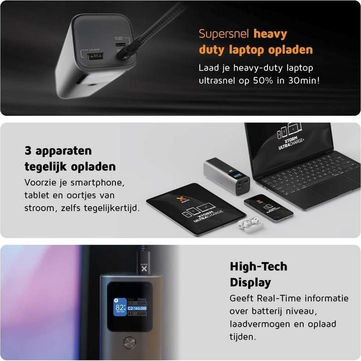 Image du produit Xtorm Série Nova (27600 mAh, 140 W, 99.90 Wh)