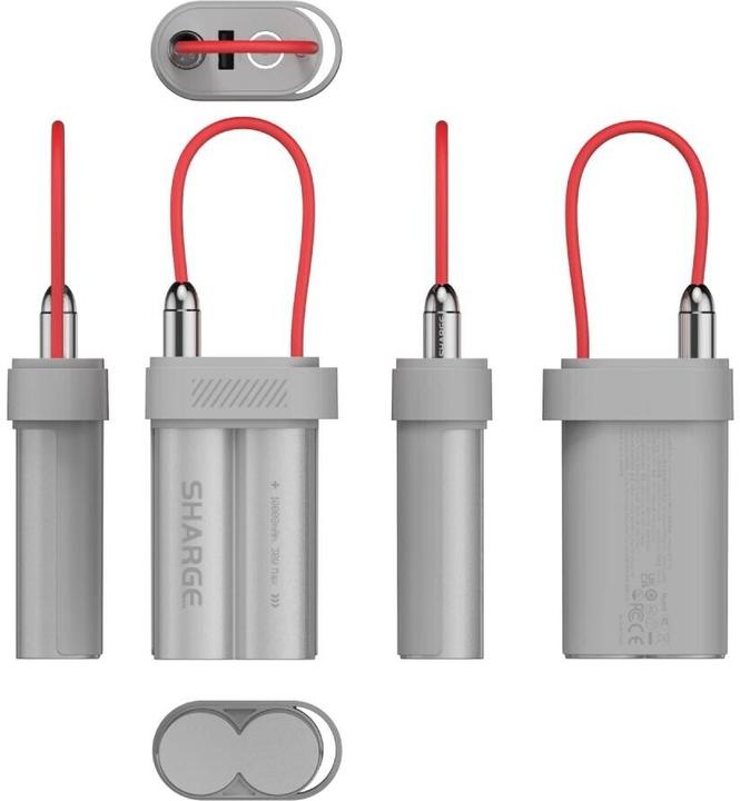Produktbild Sharge Pouch Mini GRY (10000 mAh, 30 W, 35.57 Wh)