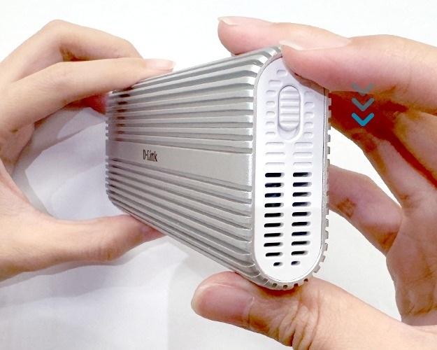 Immagine prodotto D-Link DSP-411, Box esterno SSD, M.2, M.2, 40 Gbit/s, Collegamento del dispositivo USB, Alluminio (M.2)