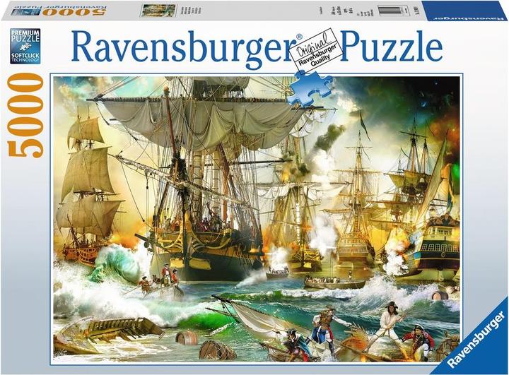 Actual product image Ravensburger battle on the high seas (5000 pieces)