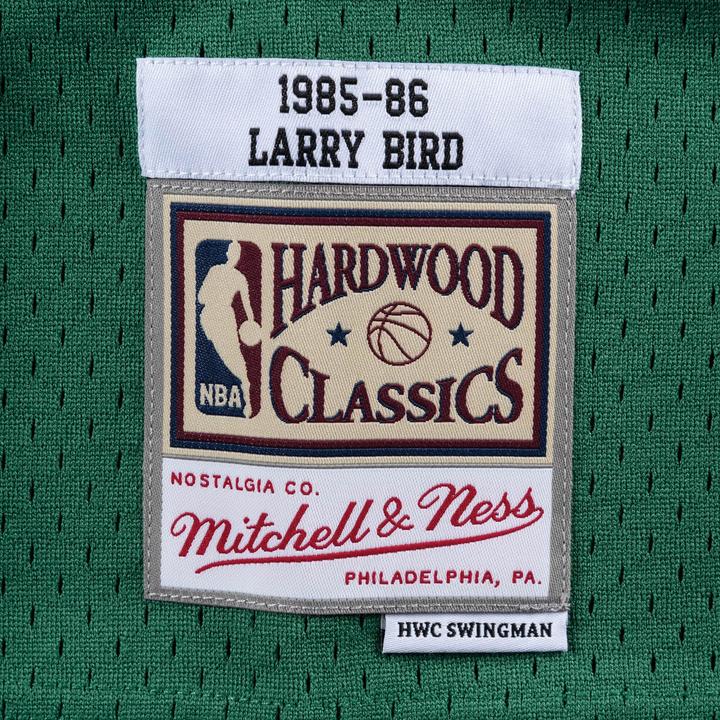 Actual product image Mitchell & Ness Swingman Jersey Boston Celtics 198586 Larry Bird (L)